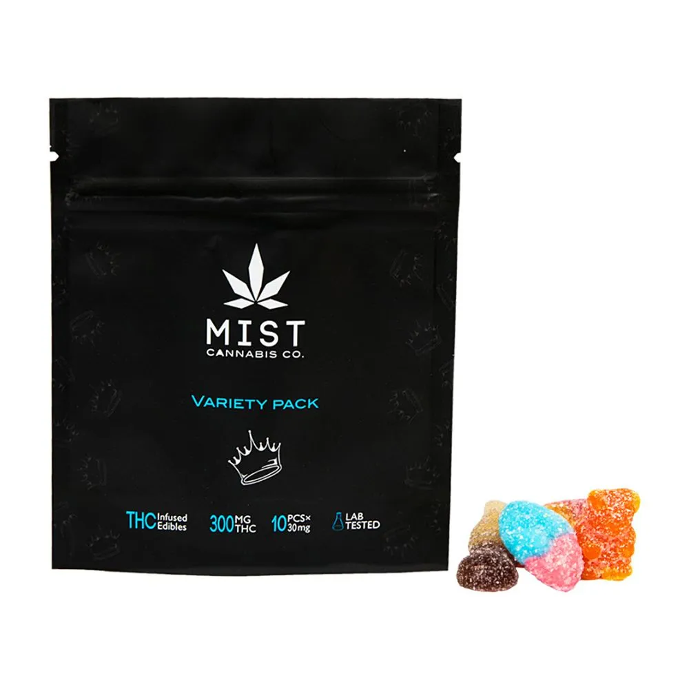 Variety Pack (300Mg Thc) - Mist Cannabis Co.
