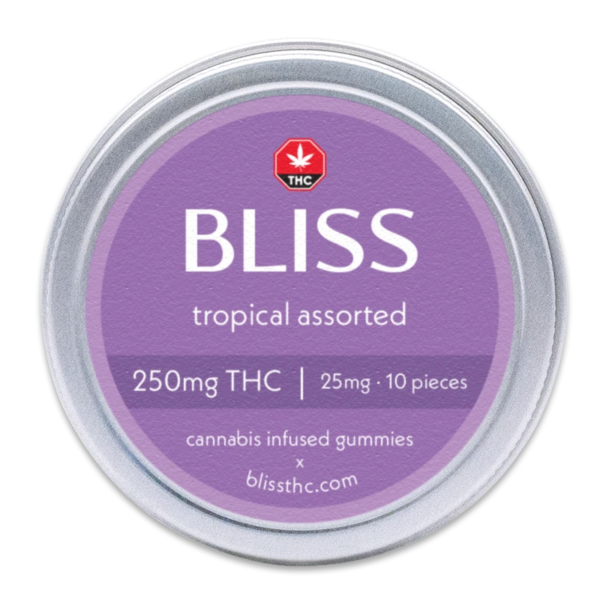 Tropical Assorted (250 Thc) – Bliss