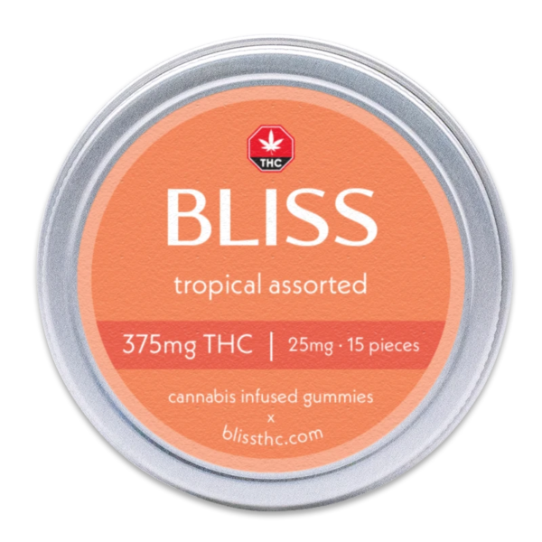Tropical Assorted (375Mg Thc) – Bliss