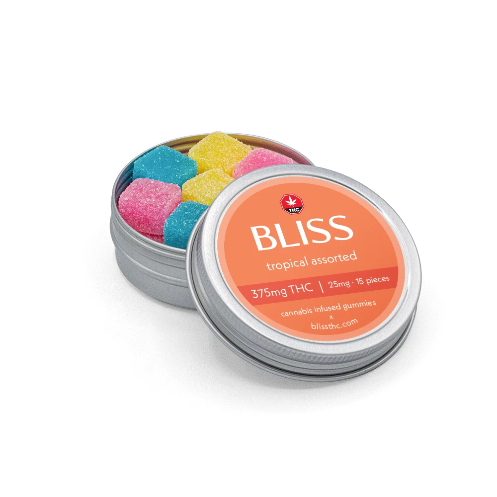 Tropical Assorted (375Mg Thc) – Bliss