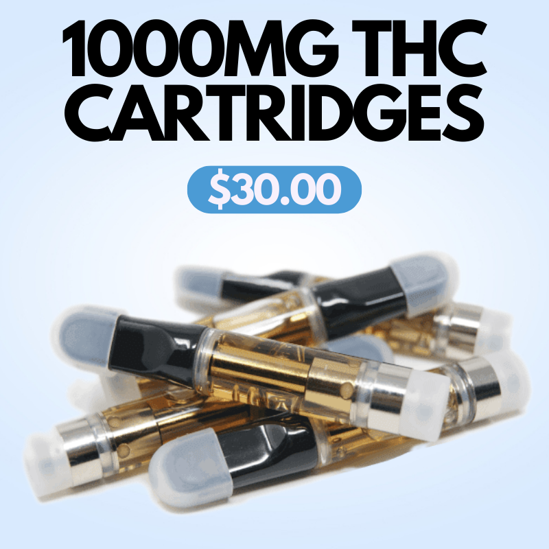 1000Mg Thc Cartridges