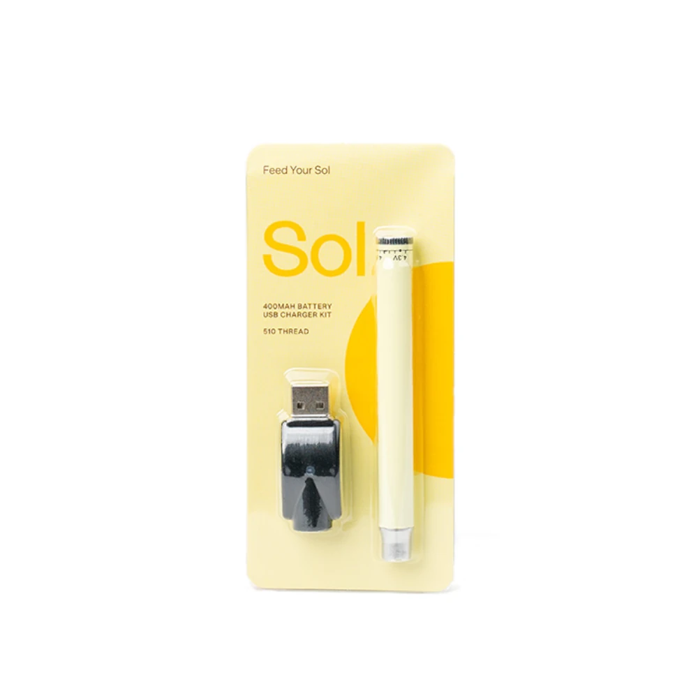 Sol – 400 Mah Vape Battery (510 Thread) Single