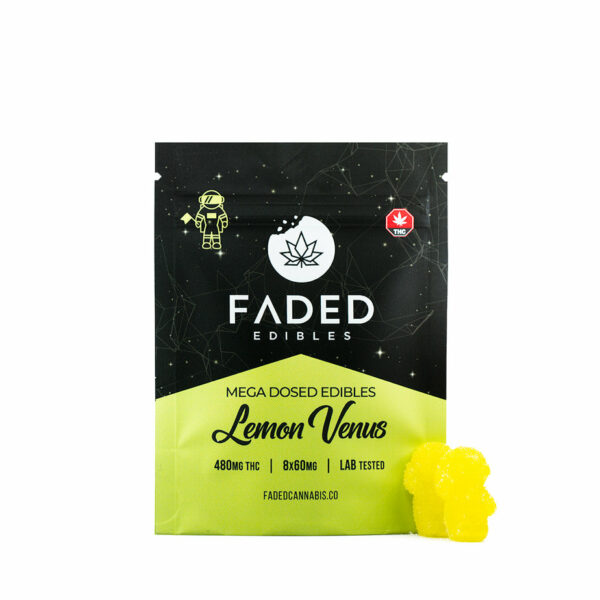 Faded Cannabis Co. Lemon Venus Gummies