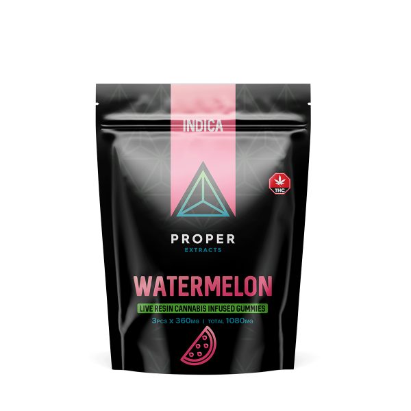 Proper Extracts Indica Watermelon Gummies 600x600