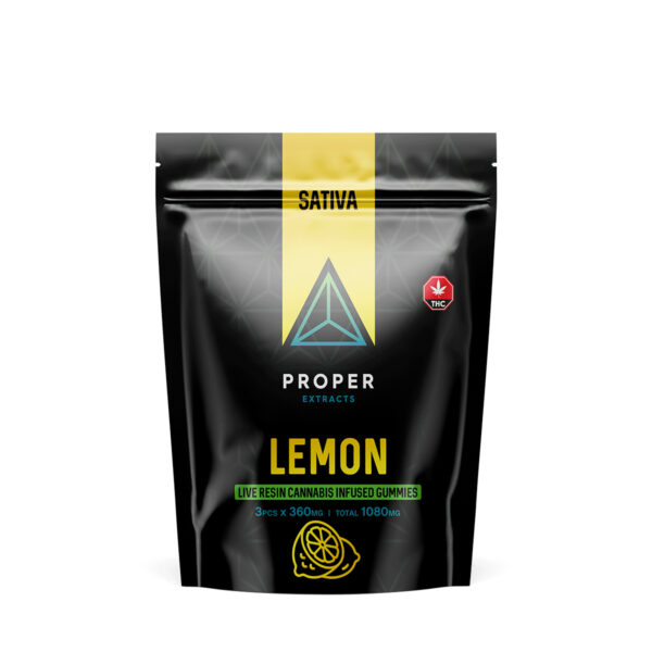 Proper Extracts Sativa Lemon Gummies