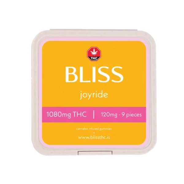 Bliss Joy Ride 1080mg THC Gummies