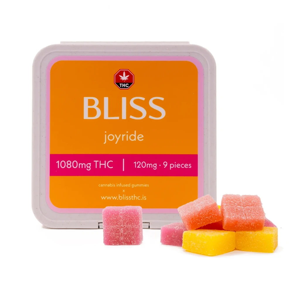 Bliss Joy Ride 1080mg THC Bliss Joy Ride 1080mg THC