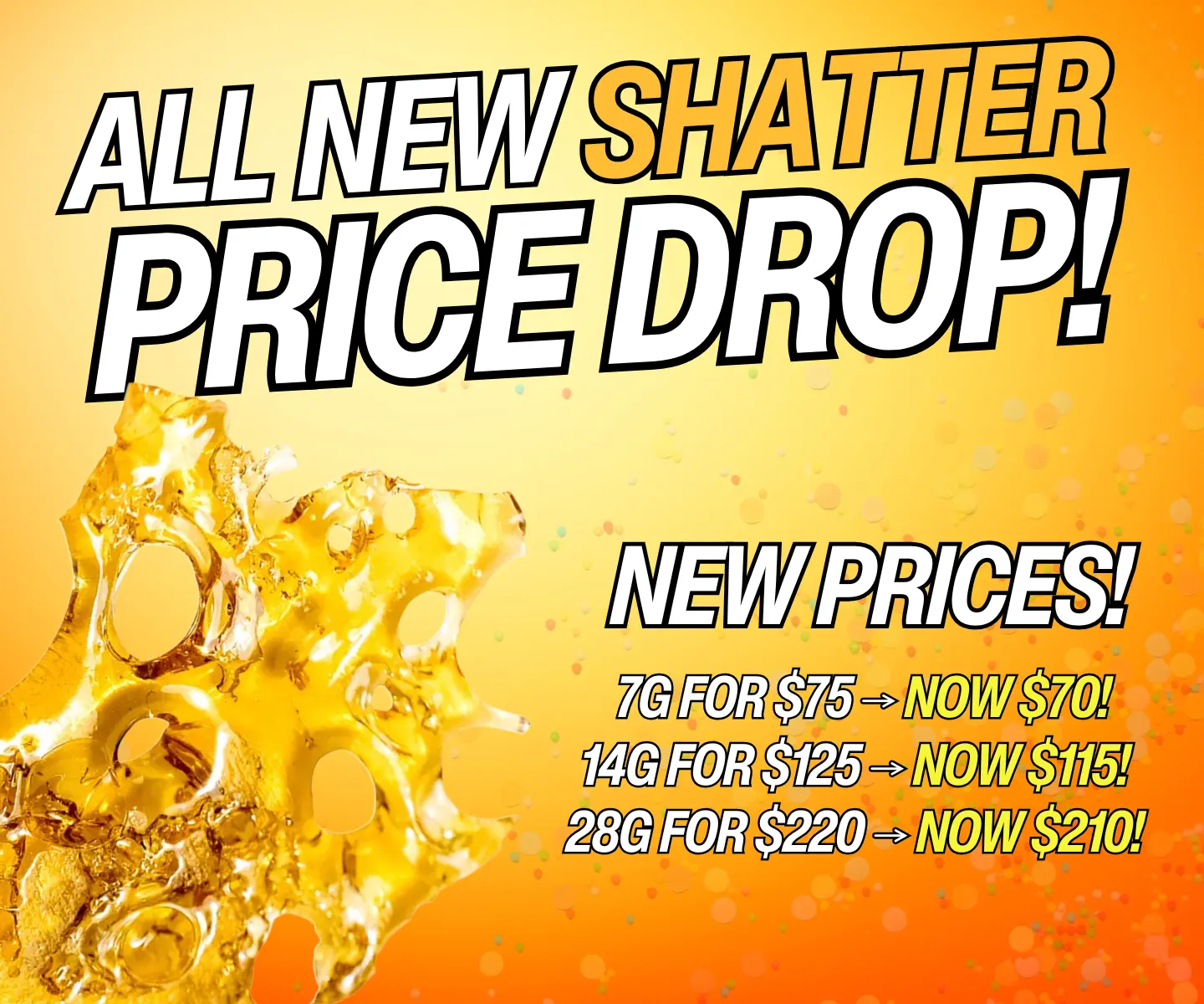 SHATTER PRICE DROP MOBILE