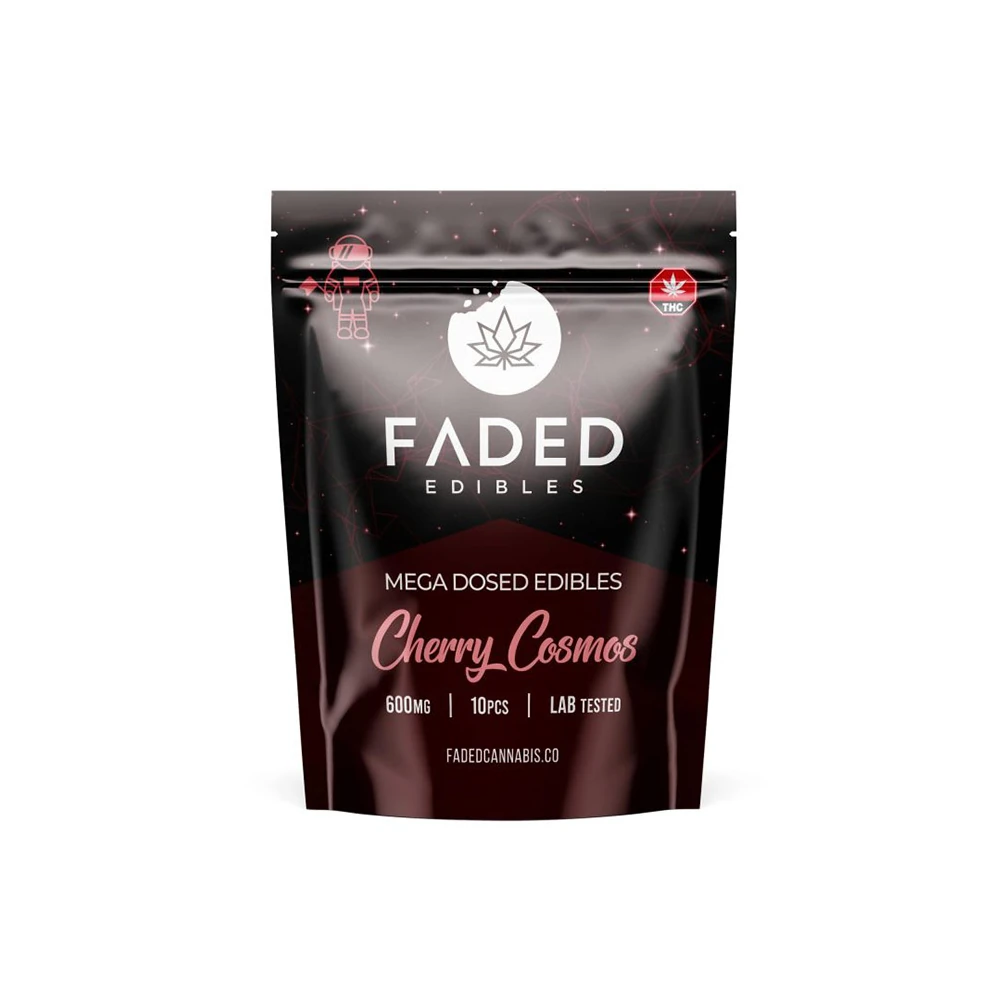 Cherry Cosmos Astronauts (600mg THC) - Faded Cannabis Co.